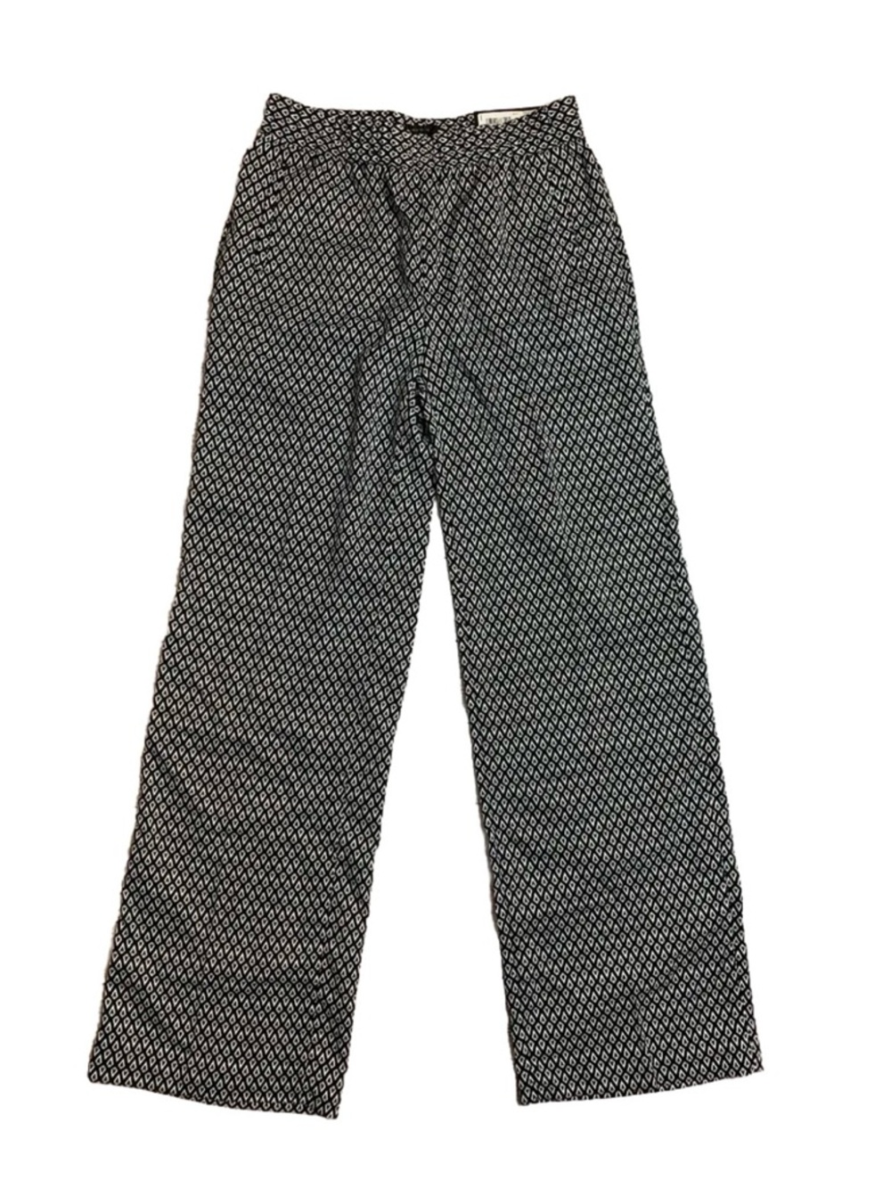 Worthington Modern Fit  Black & White Geometric Print Pants